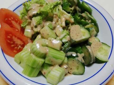 白菜のグリーンサラダ